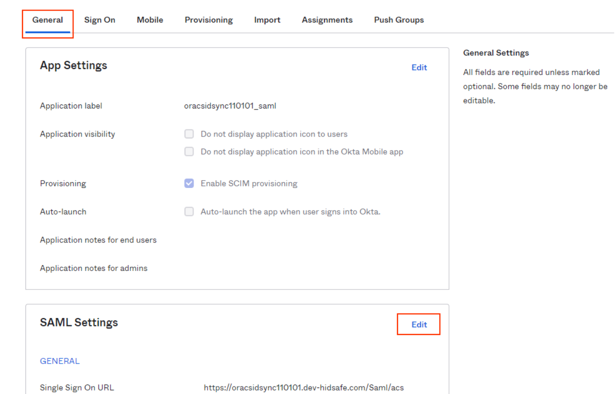 Enable SAML Signout in Okta